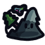 Caught slime